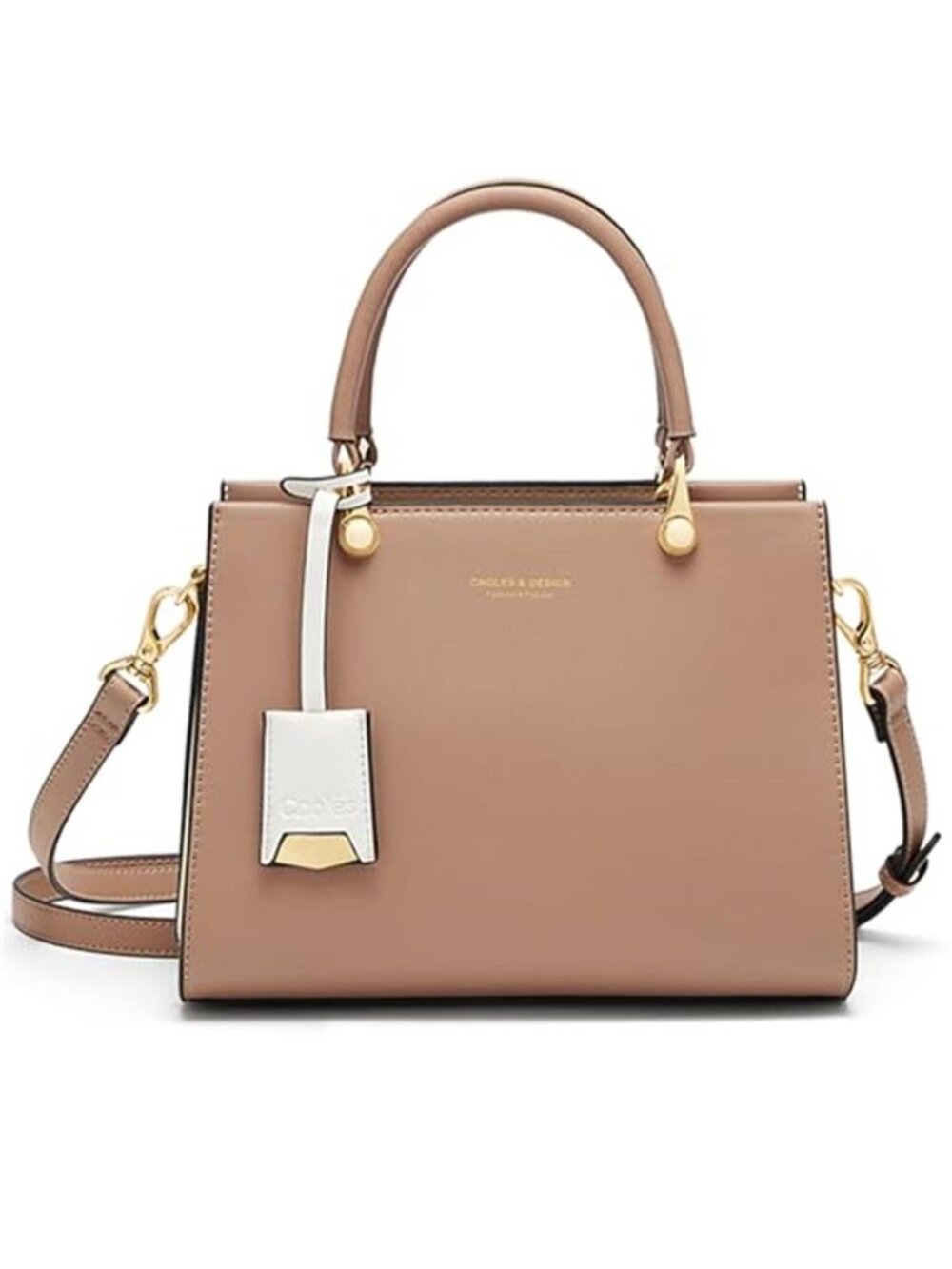 Genuine Leather Satchel Handbag Womens Crossbody Tote Purse Zip Top Shoulder Bag